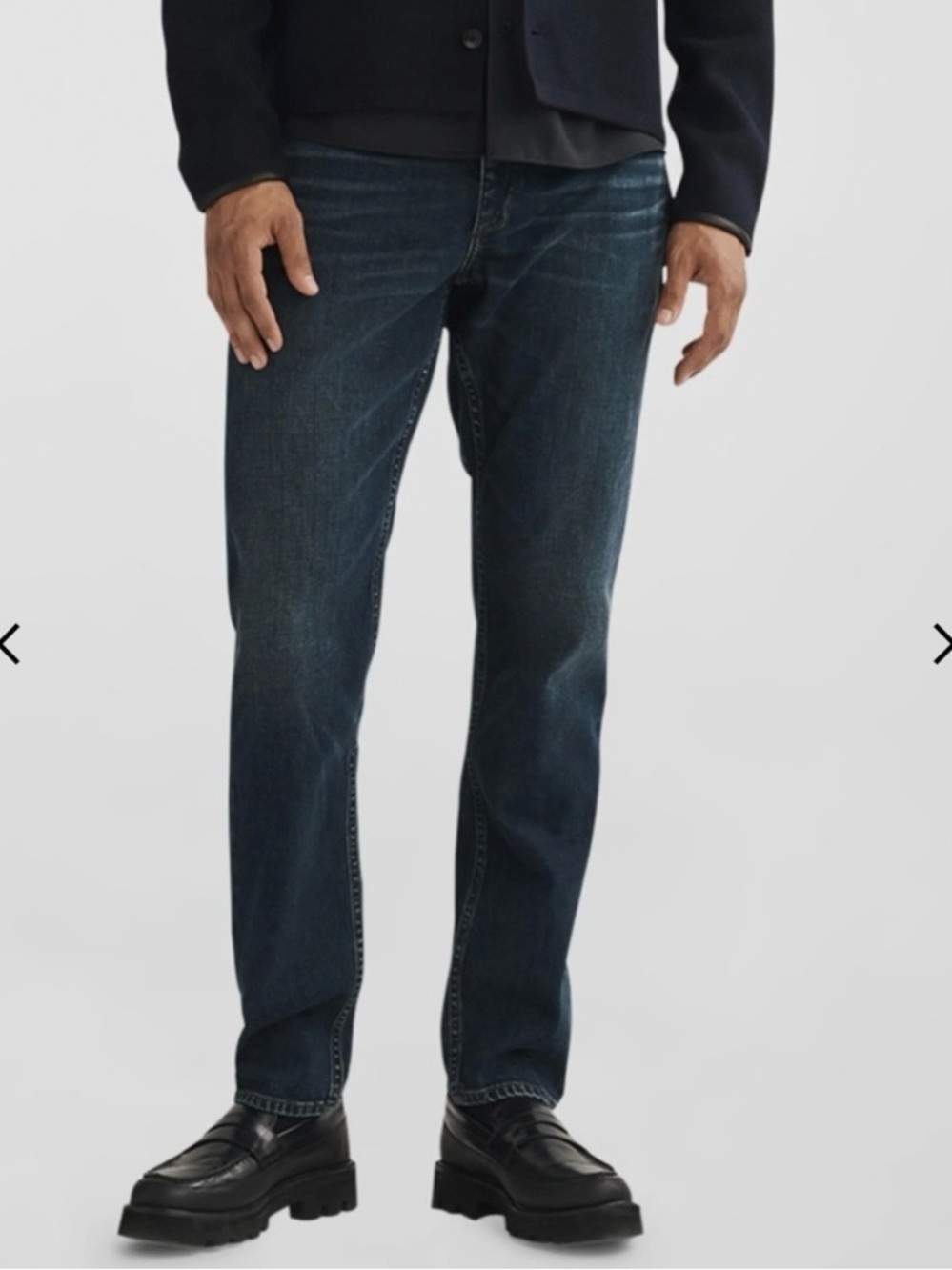 NWOT rag & bone Fit 3 Classic Men’s Dark Indigo Straight Jeans